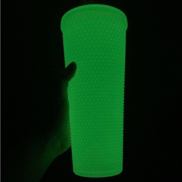 Starbucks Lemongrass GITD Bling Studded Cup Halloween Glow in the Dark Tumbler - Picture 10 of 11